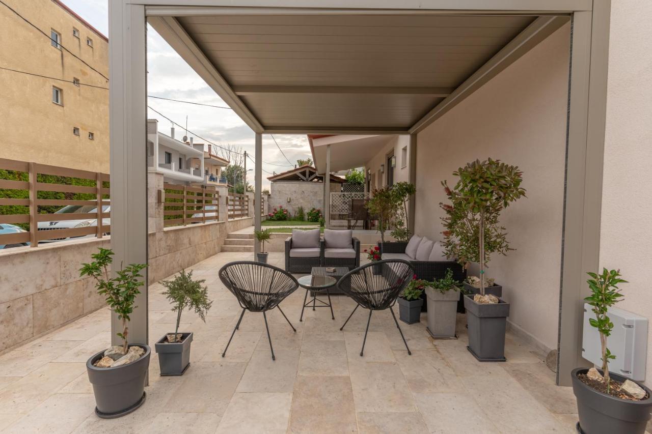 Elia Luxury Apartments Stavros  Luaran gambar